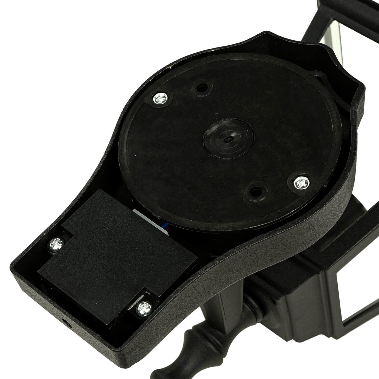 Außenleuchte mit Bewegungsmelder IP44 schwarz TIROL Pedal