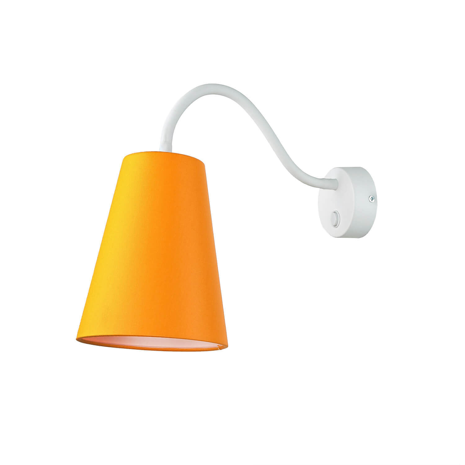 Applique chambre enfant orange métal 3flmg Ø13cm Lampe, Lampenschirm