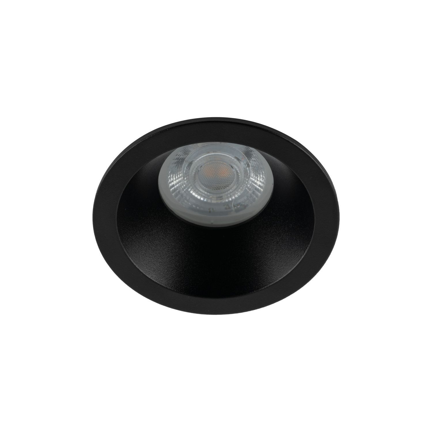 Spot encastré noir IP65 métal verre Ø8,5 cm rond Beleuchtung, Deckenleuchte, Elektronik