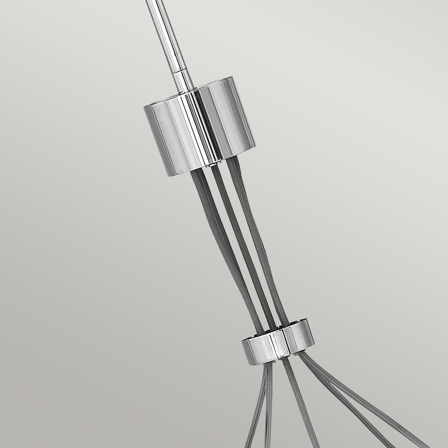 Suspension en métal L : 77,8 cm H : max. 173,3 cm E27