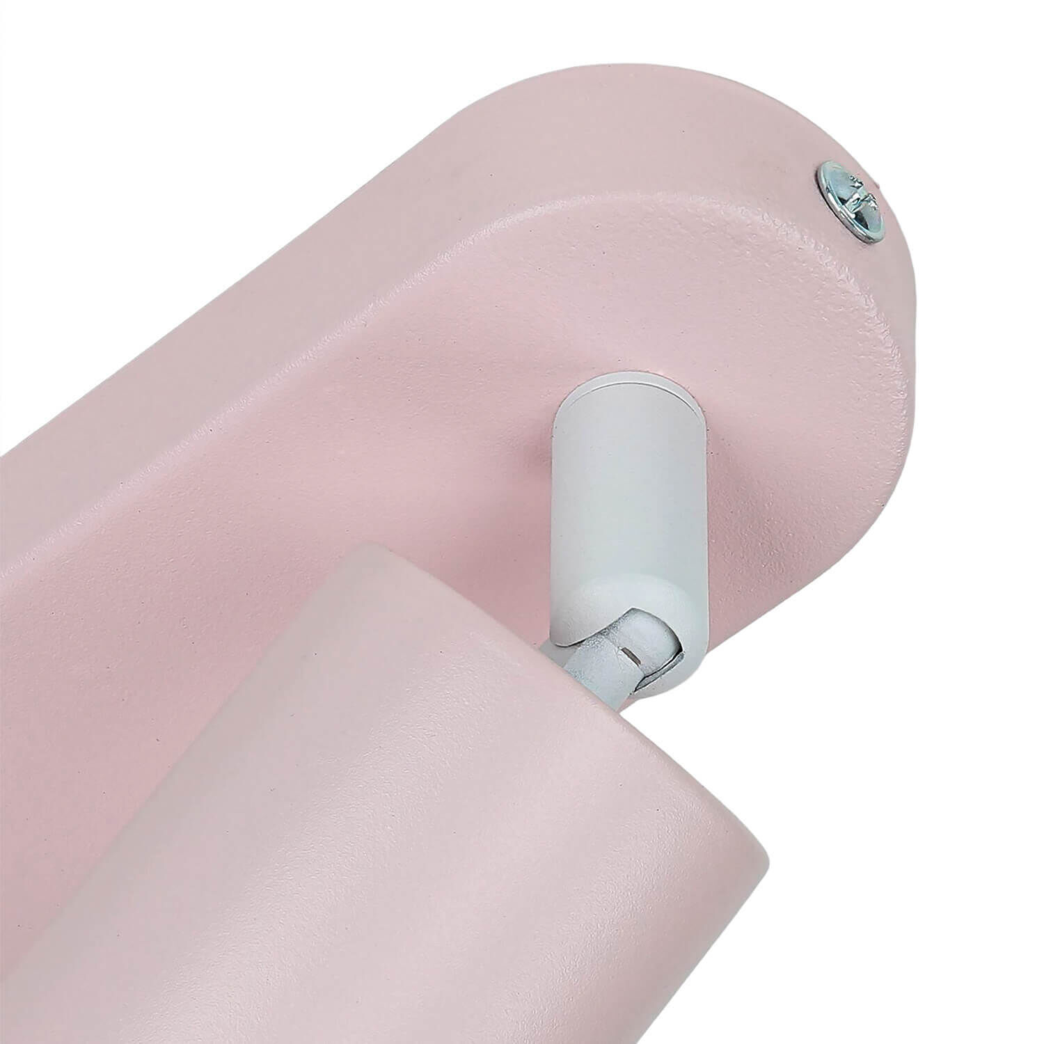 Spot de plafond métal rose GU10 52 cm long chambre d'enfant