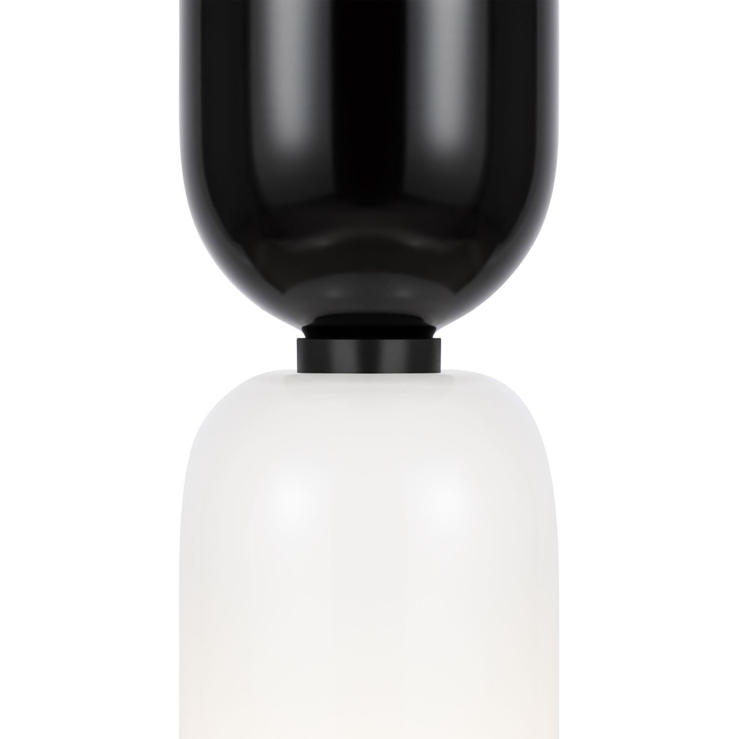 Hängelampe Metall Glas E14 rund Ø 8 cm H: max. 232 cm Lampe