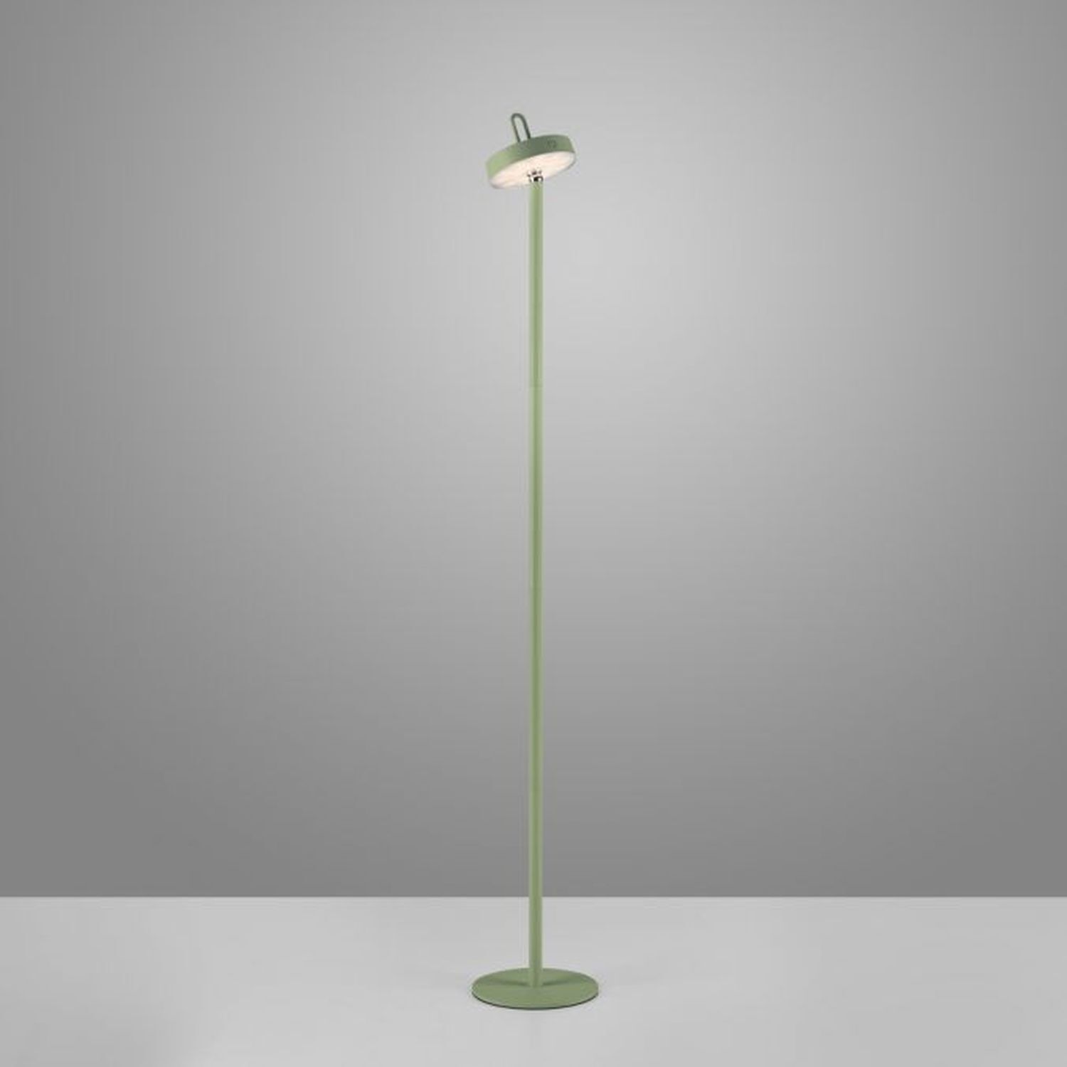 Lampadaire LED rechargeable Vert Dimmer Touch IP44 125,2 cm Lampe