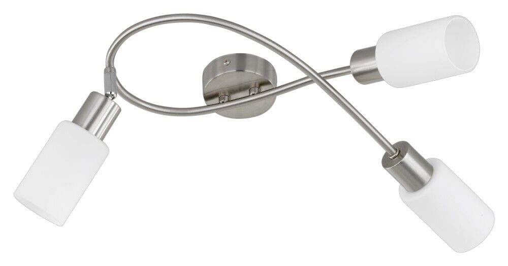 Plafonnier Ø8cm 3-flmg