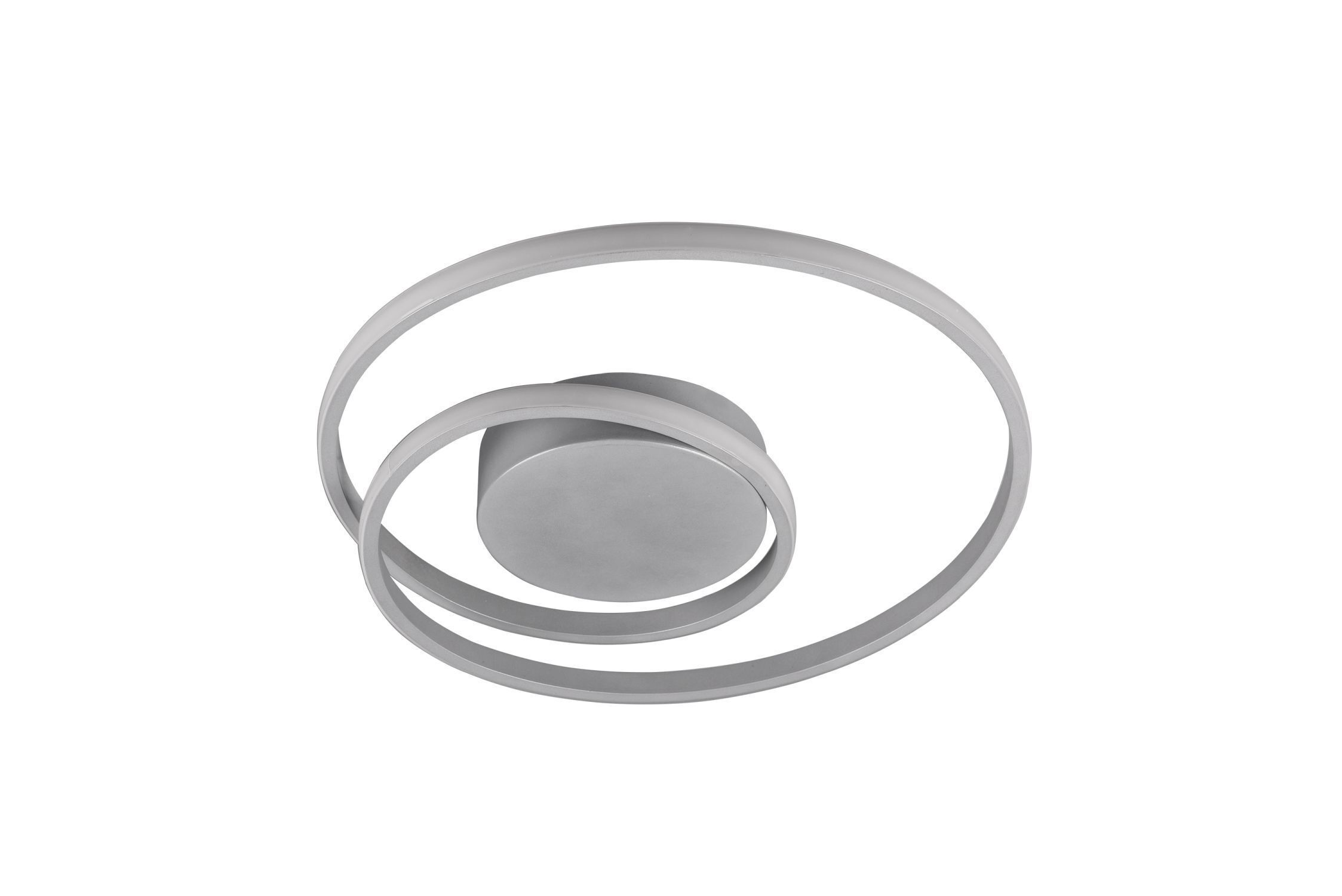 LED Deckenlampe Metall in Titan 2500 lm B:39 cm Spirale LED Deckenlampe Metall in Titan 2500 lm B:39 cm Spirale