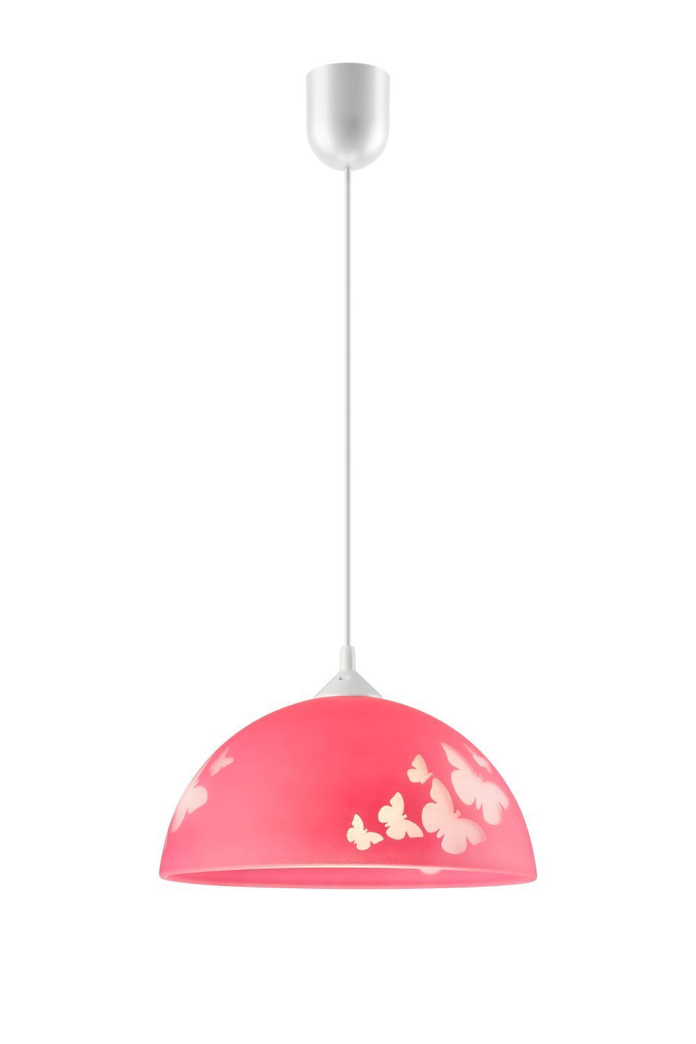 Lampe de chambre d'enfant fille Rose ronde Lampe