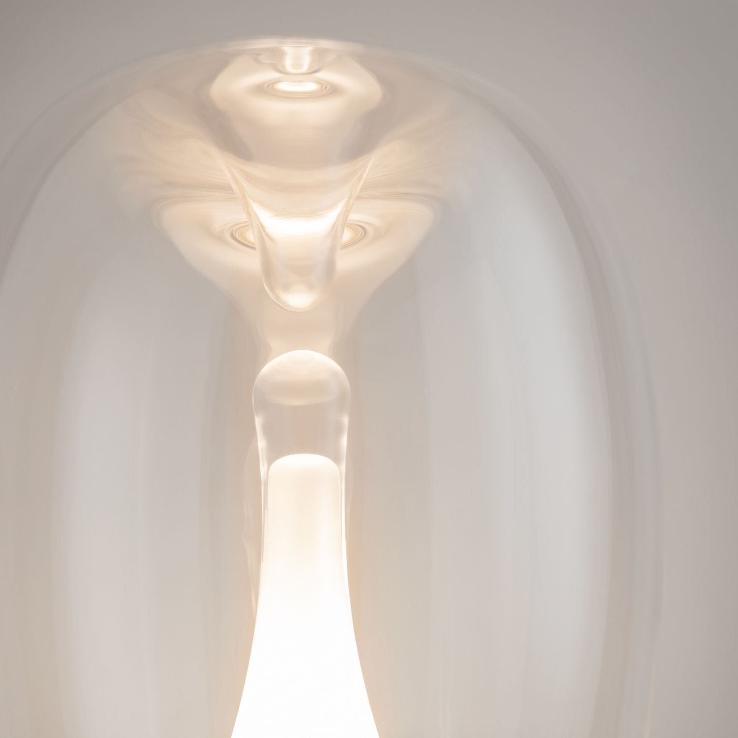 Lampe de table aluminium verre LED Ø 20 cm 27,2 cm en or Beleuchtung, Lampe, Licht