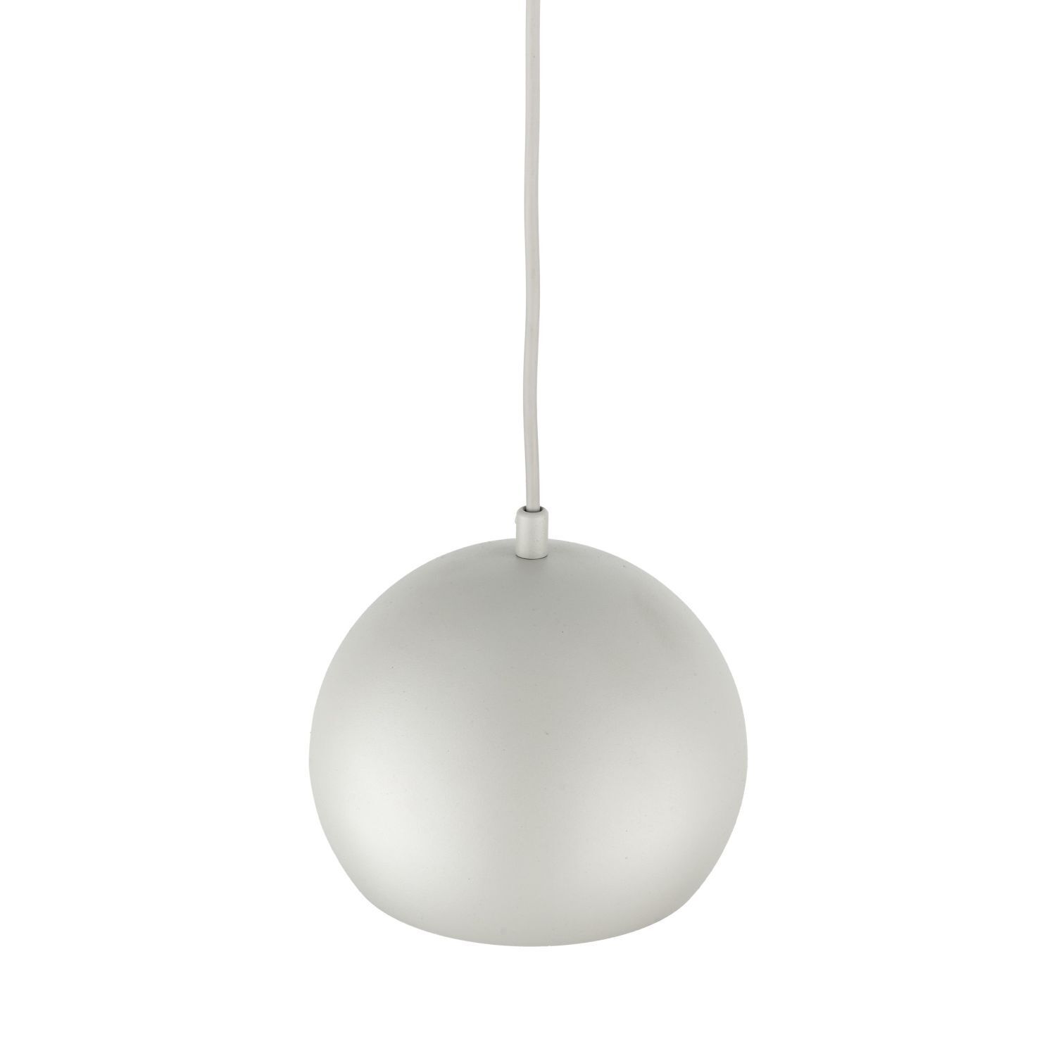 Lampe à suspendre ronde en métal Ø 17 cm étroite E27 Beige Rétro Design