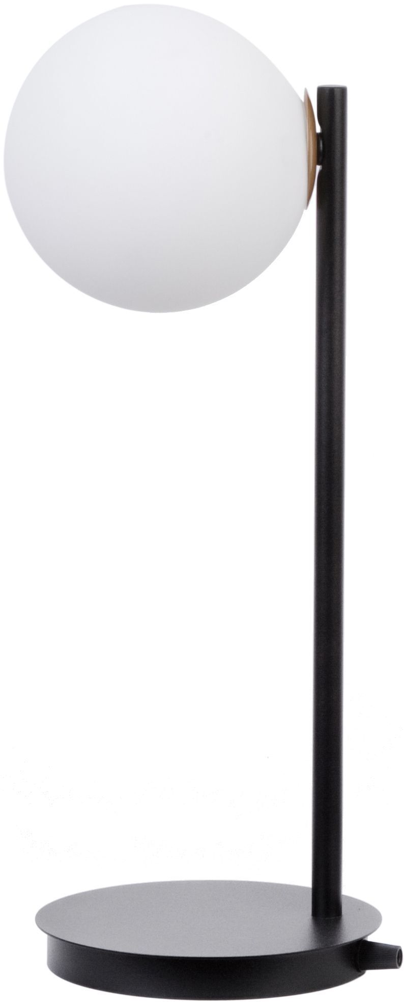 Lampe de chevet métal verre anti-éblouissant G9 43 cm petite