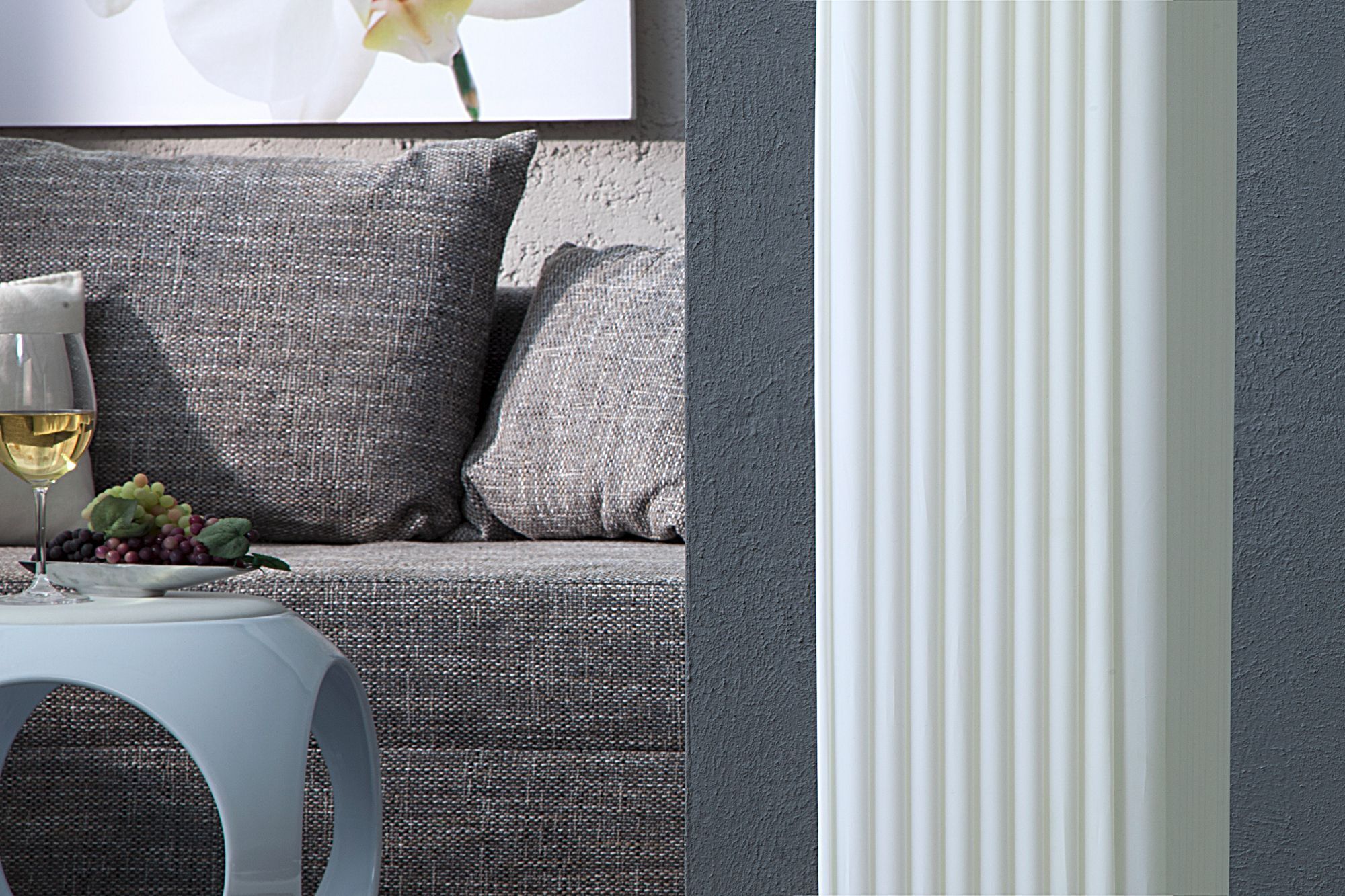 Innenarchitektur, Couch, Dekoration für Zuhause, Leinen, Wohnzimmer
