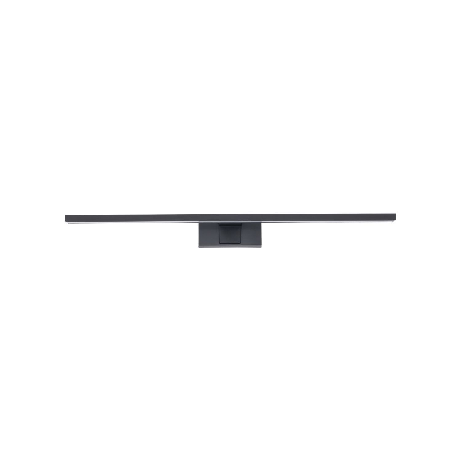 Lampe à miroir LED noire IP44 4000 K 900 lm blanc neutre