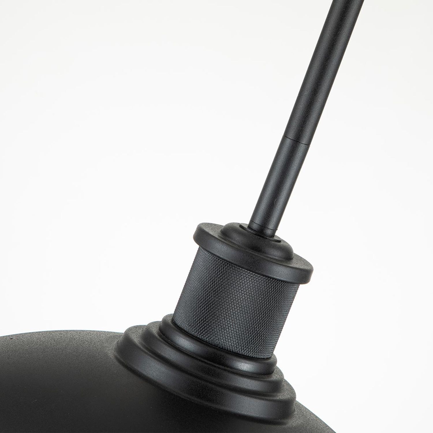 Lampe de plafonnier extérieur ajustable max. 1,3 m noir E27 IP44