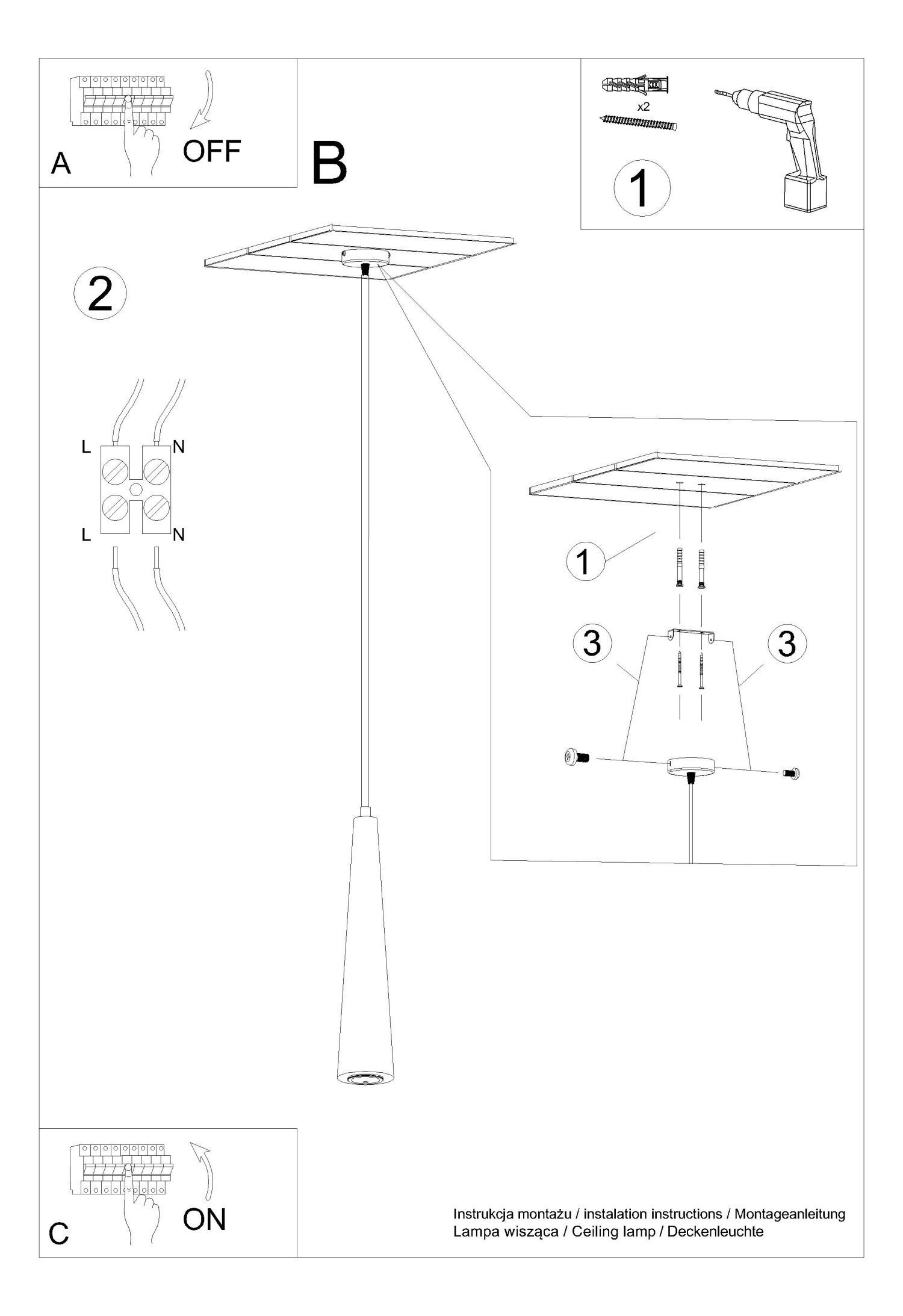 Lampe à suspendre en bois Ø 8 cm étroite pour GU10 Scandinave