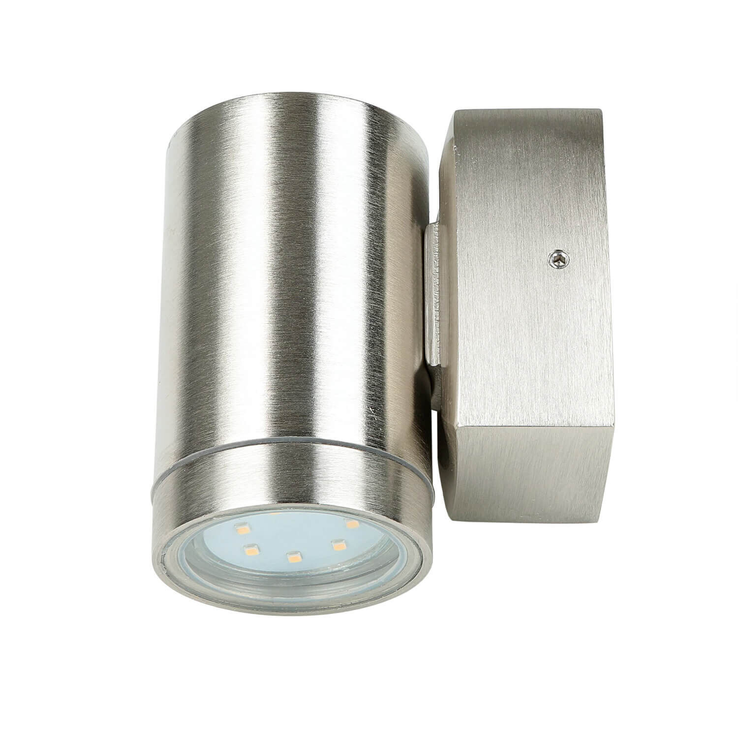 LED, Spotlight, Zylinderform, Metall, Wandleuchte