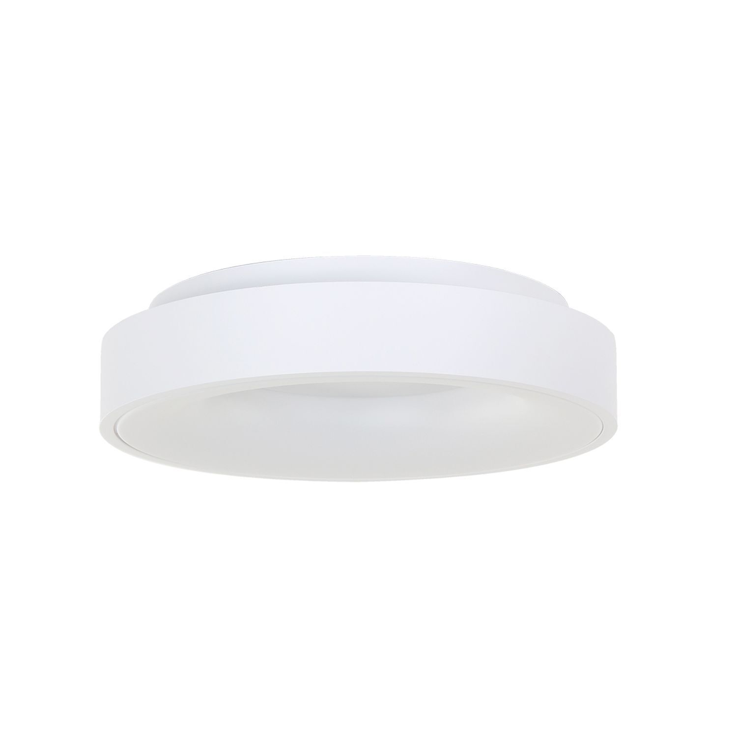 Plafonnier LED rond blanc Ø38 cm 30 W 2700 K faible éblouissement