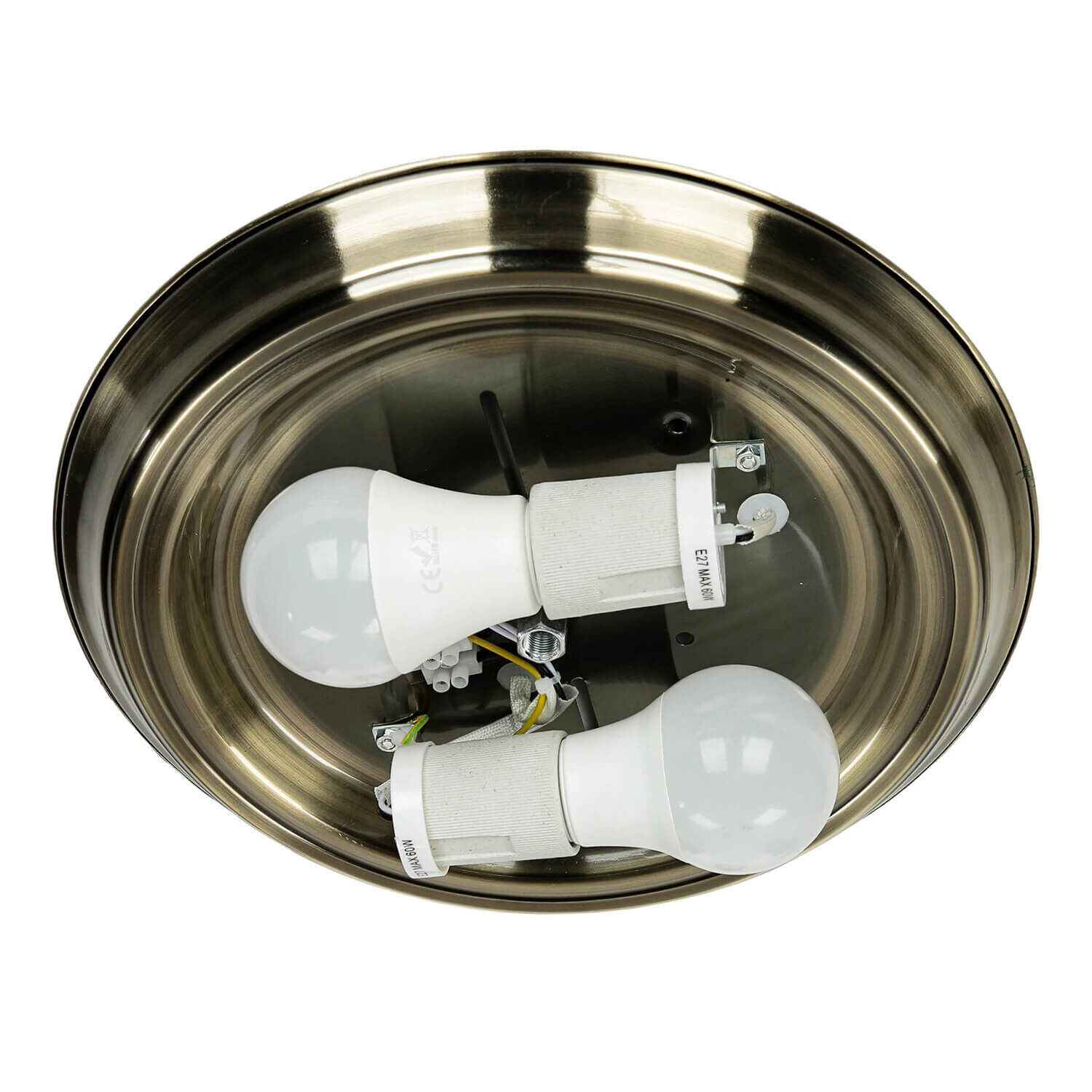 Elégant plafonnier salon Art Nouveau 2xE27 TOP Licht