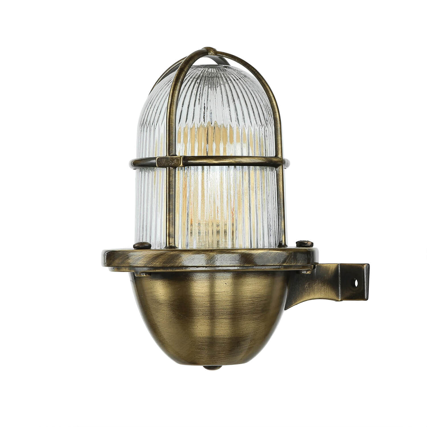 Lampe d'extérieur en laiton Antique Grille Abat-jour SANTORIN