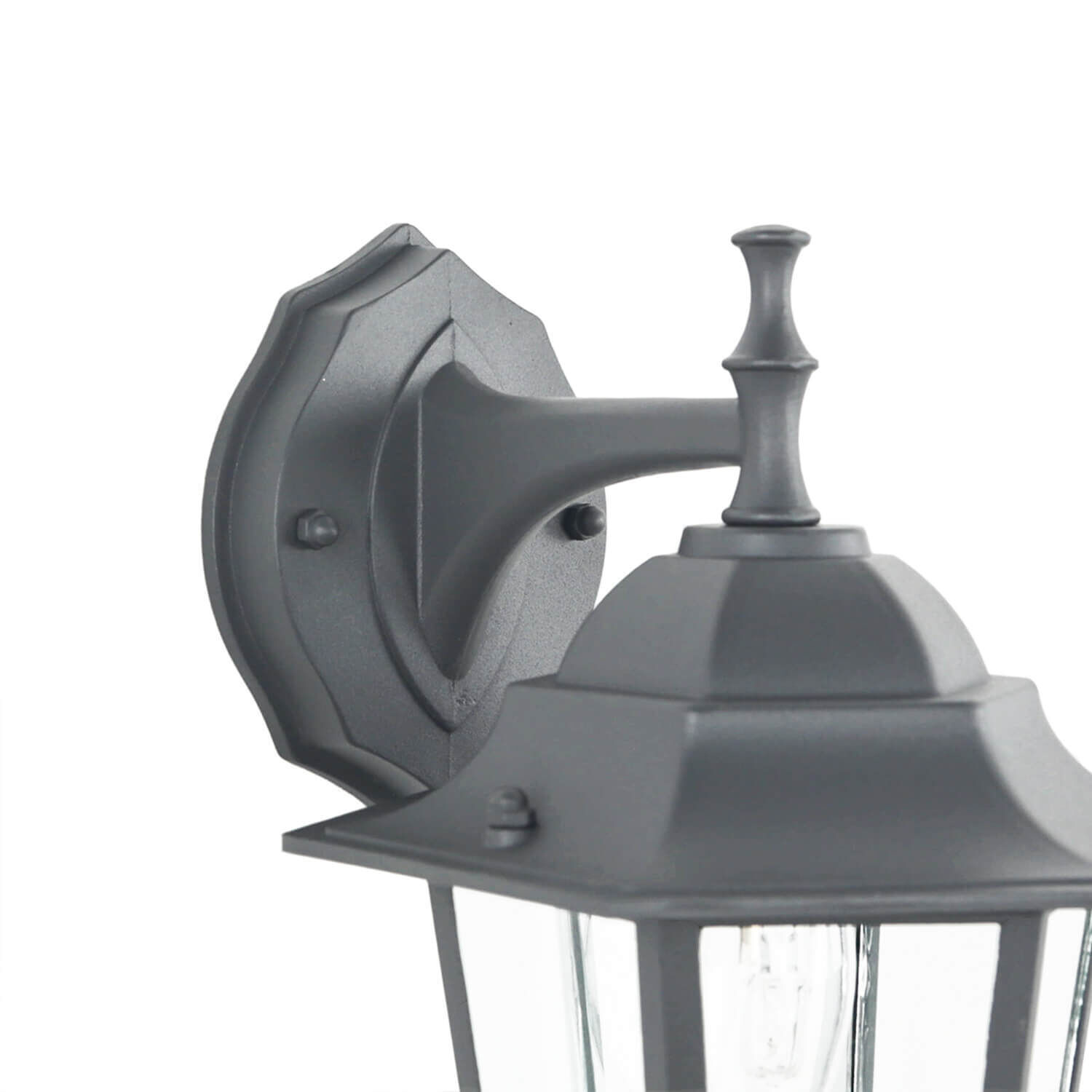 Lampe d'extérieur rustique anthracite IP44 PARIS