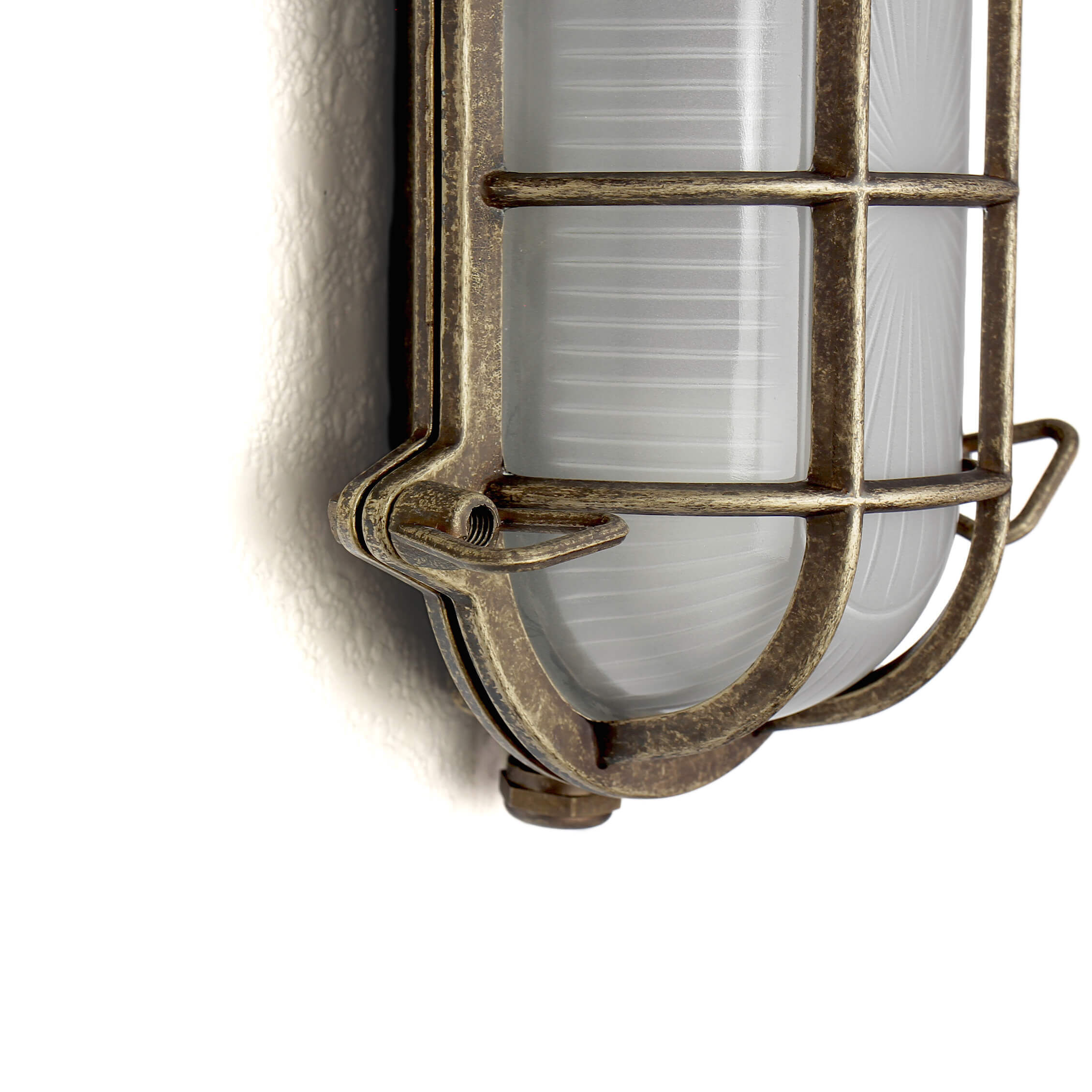 Lampe maritime pour locaux humides Extérieur laiton & verre Leuchte, Lampe