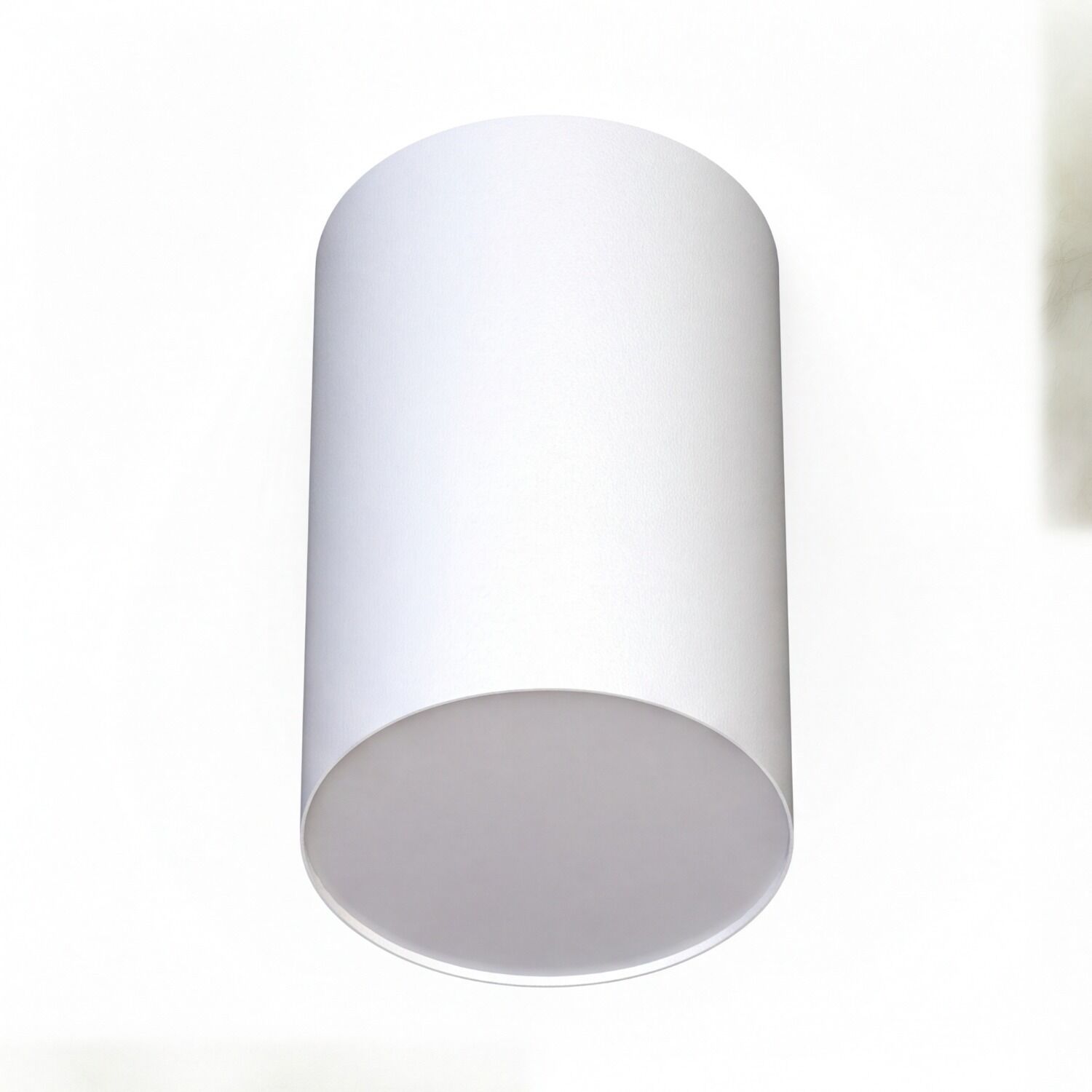 le42783-deckenstrahler-flur-buero-innen-modern-zeitlos-minimalistisch-e27-weiss-02 Lampe, Wandleuchte, Zylinder, Weiß, Beleuchtung