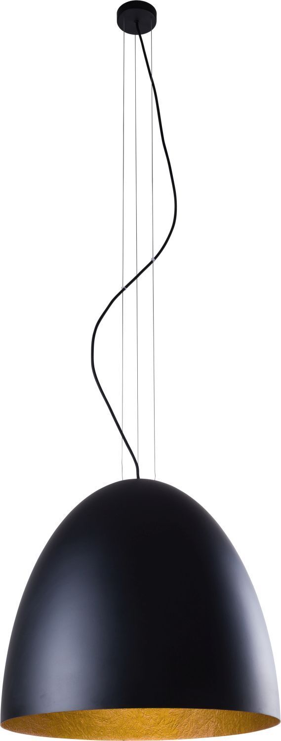 Lampe à suspendre ORNELLA 5 flmg noir or Table de salle à manger
