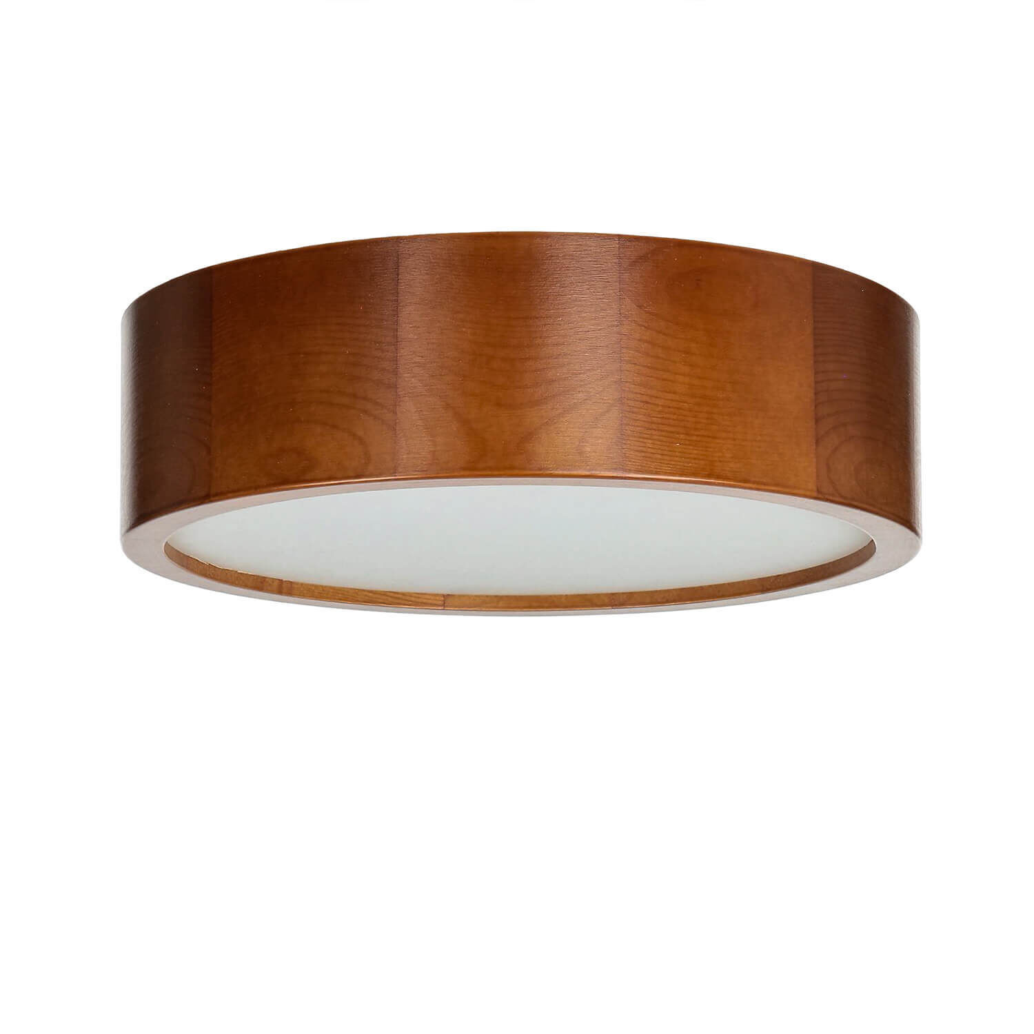 Plafonnier avec bois Lampe de chambre Salon rond