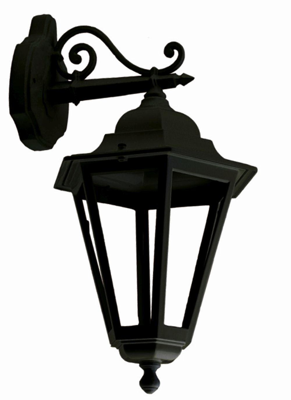 Applique extérieure Noir Rustique IP44 E27 MINERVA