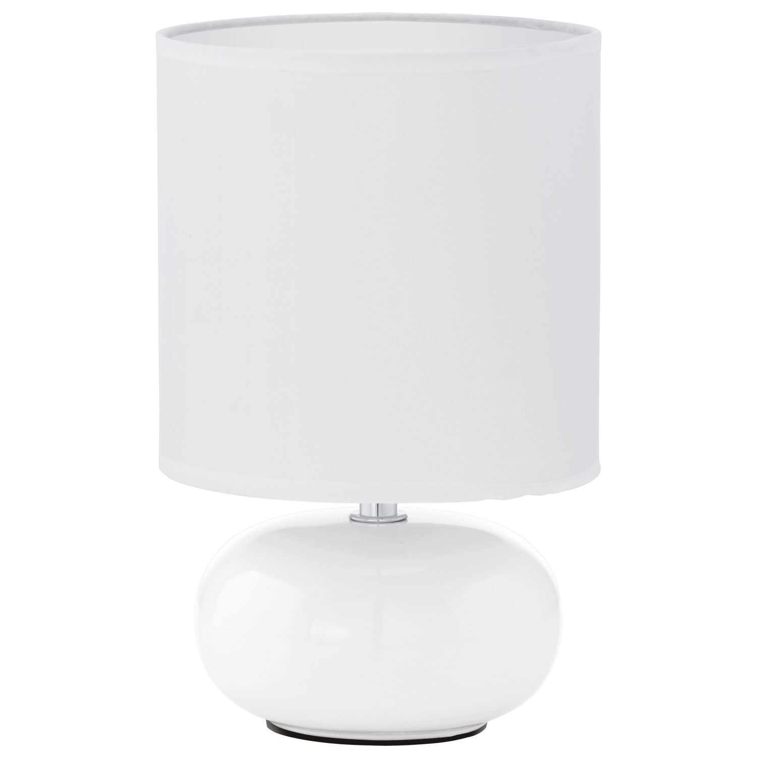 Lampe de table Trondio Blanc Ø15cm