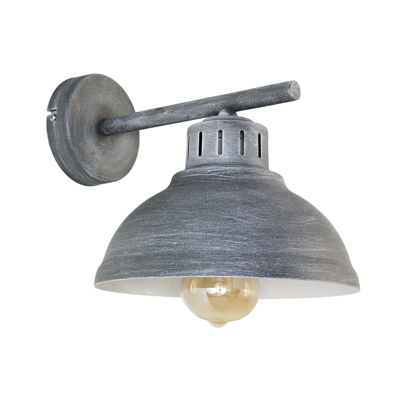 Applique décorative SVEN en patine grise Leuchte