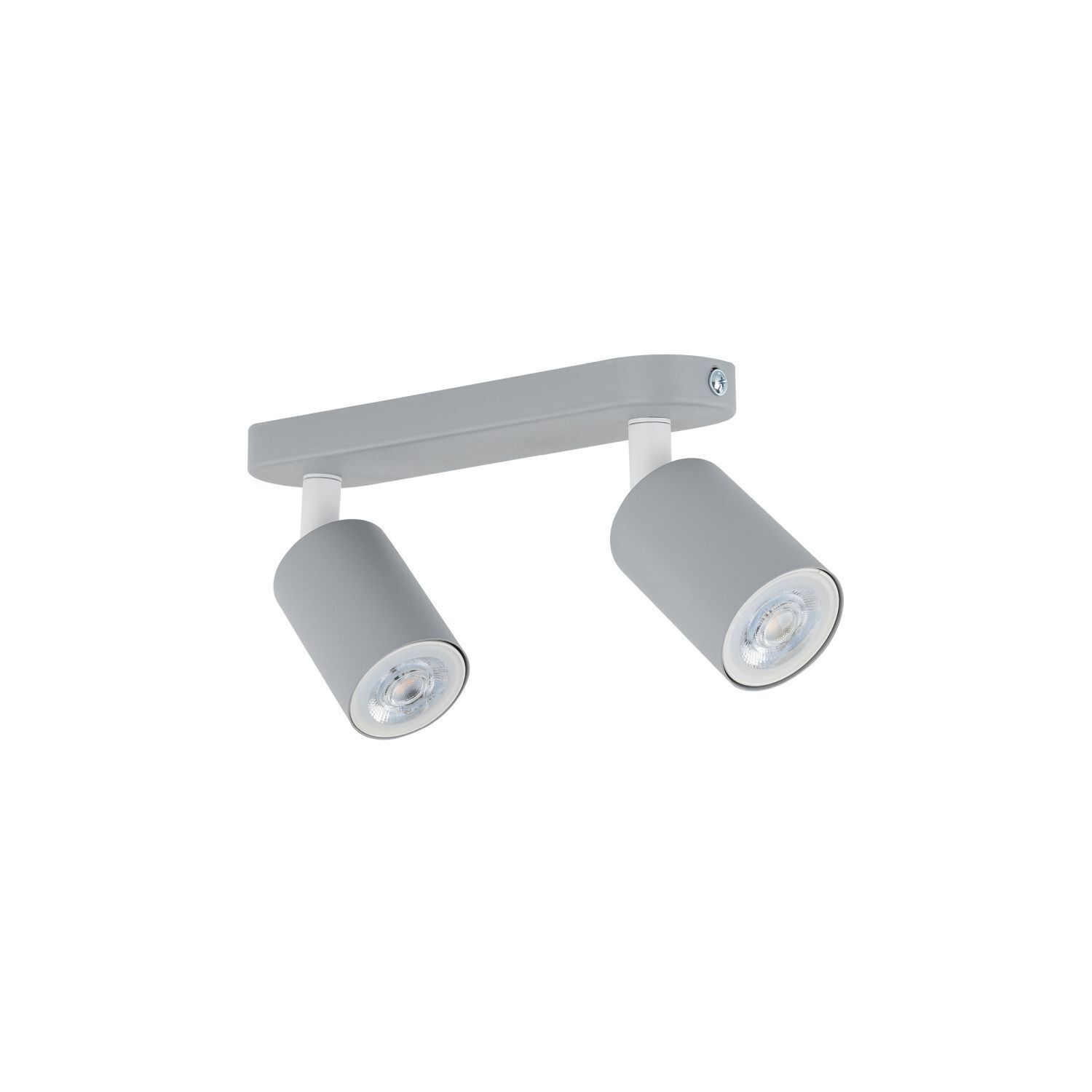 Projecteur de plafond Enfants Gris L : 35 cm orientable Métal 2x GU10