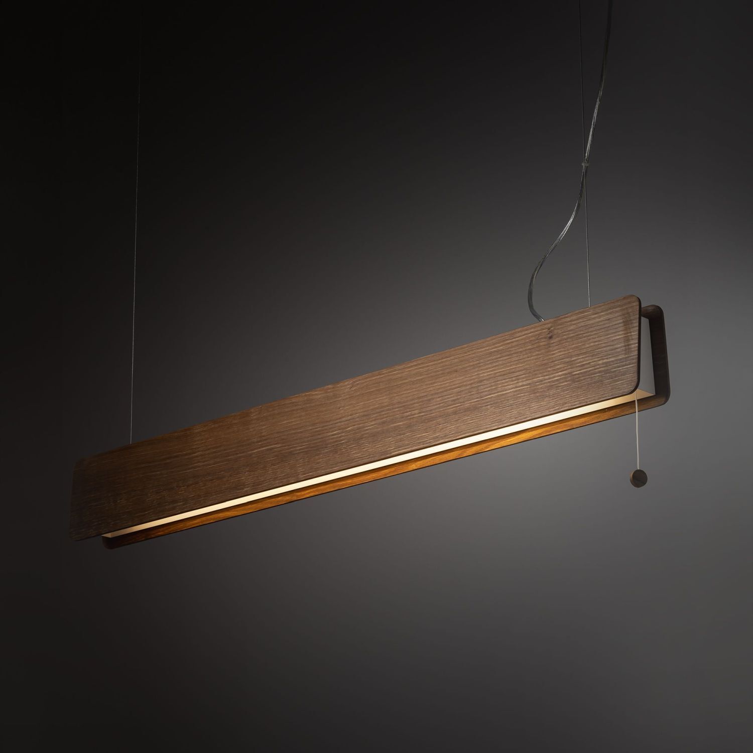 hängende lampe, Holzlampe, Pendelleuchte, modern, LED-Leuchte