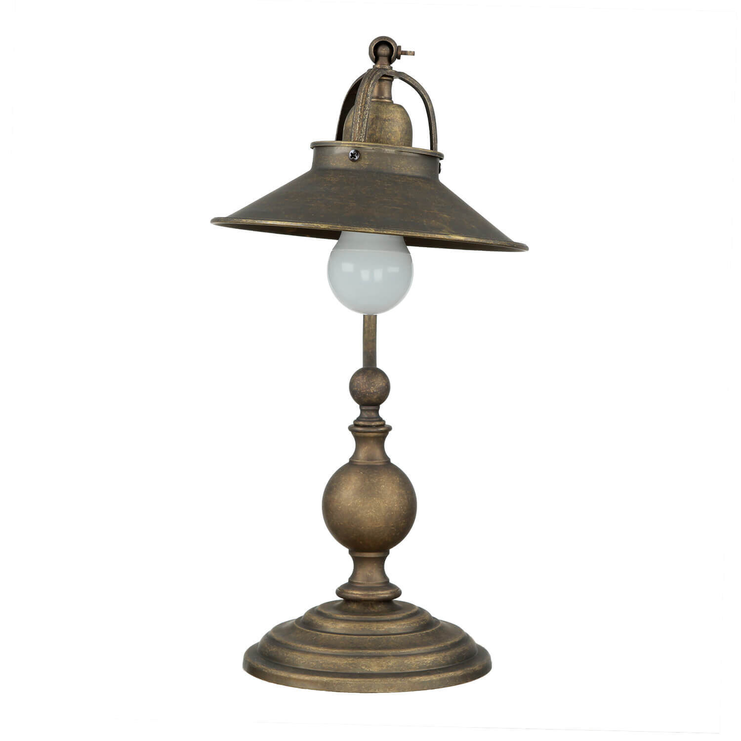 Lampe, Lampenschirm, Bronze