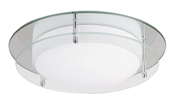 Luminaire de salle de bain IP44 E27 Moderne Métal Verre rond