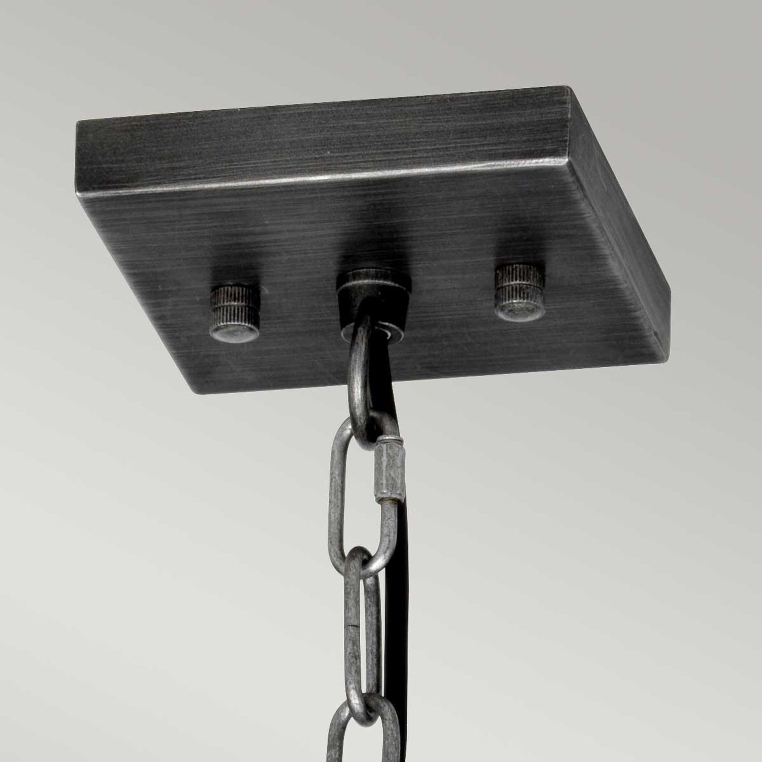 Hängelampe Metall Glas 25 cm breit H: max. 200,3 cm E27 hanging, lampe, kette, decke, metall