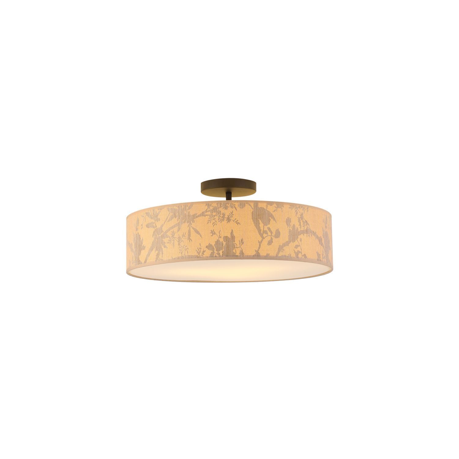Plafonnier décoratif motif bambou E27 3-flamme Deckenleuchte, Leuchte