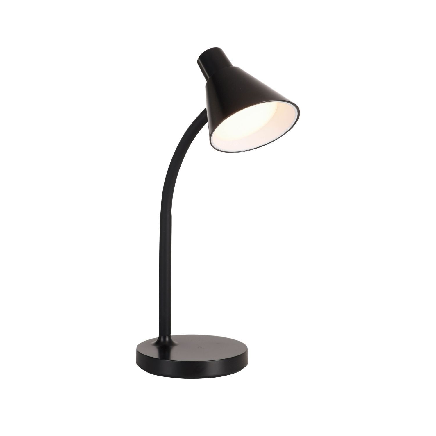 Lampe de bureau LED Métal 38 cm Noir 4 W Moderne