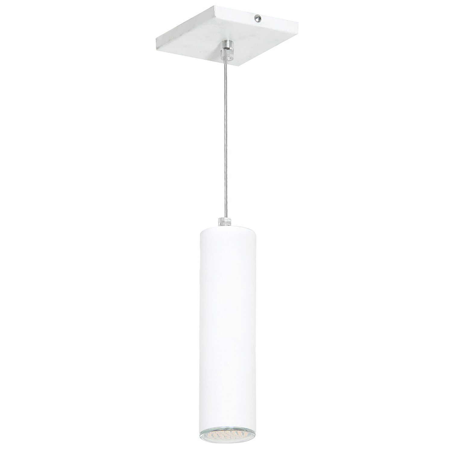 Lampe à suspendre Blanc GU10 Métal Salle à manger Cuisine Deckenleuchte, Badezimmer, Drinnen, Zimmer, Duscharmatur