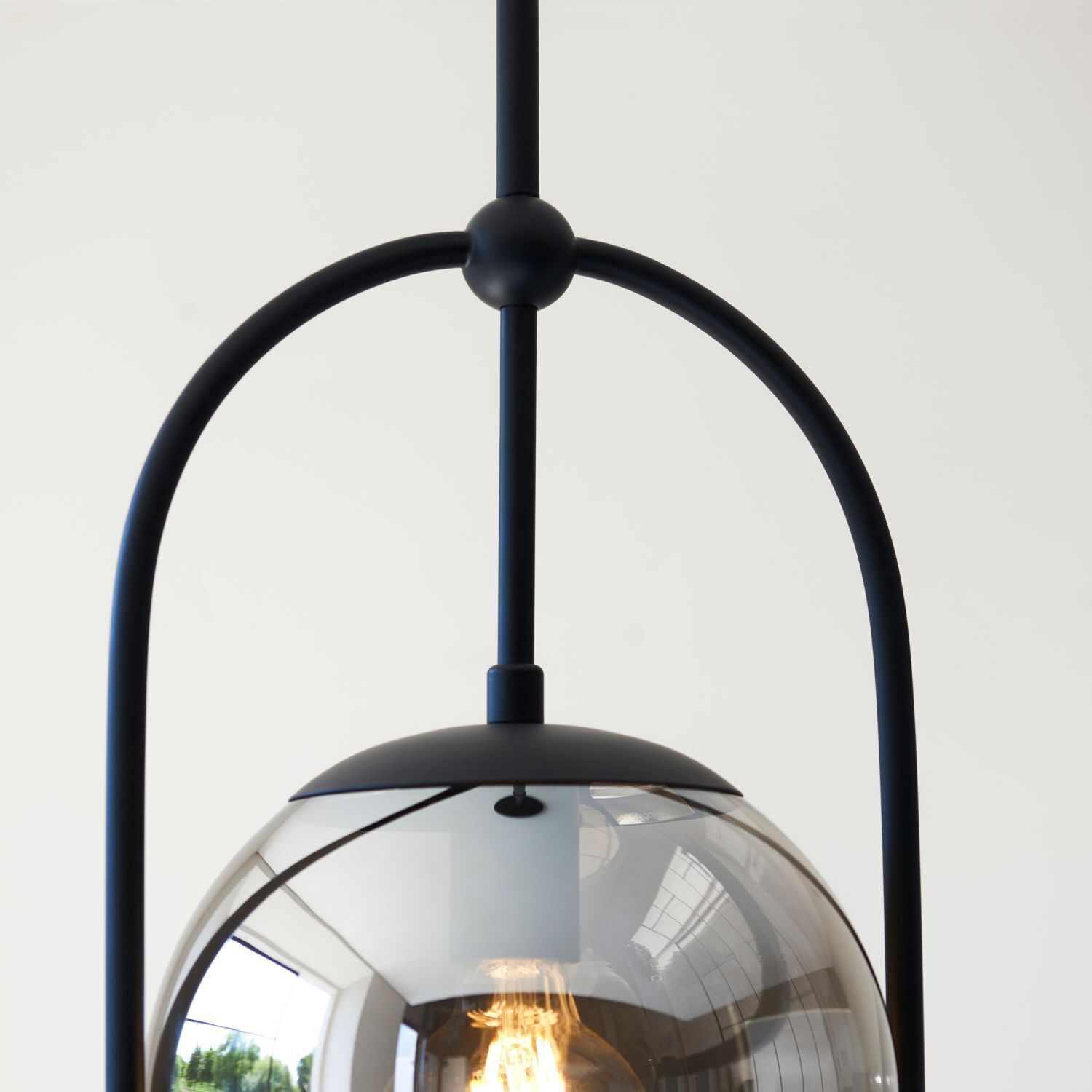 Plafonnier Boule Abat-jour rond Ø 27,5 cm réglable en hauteur
