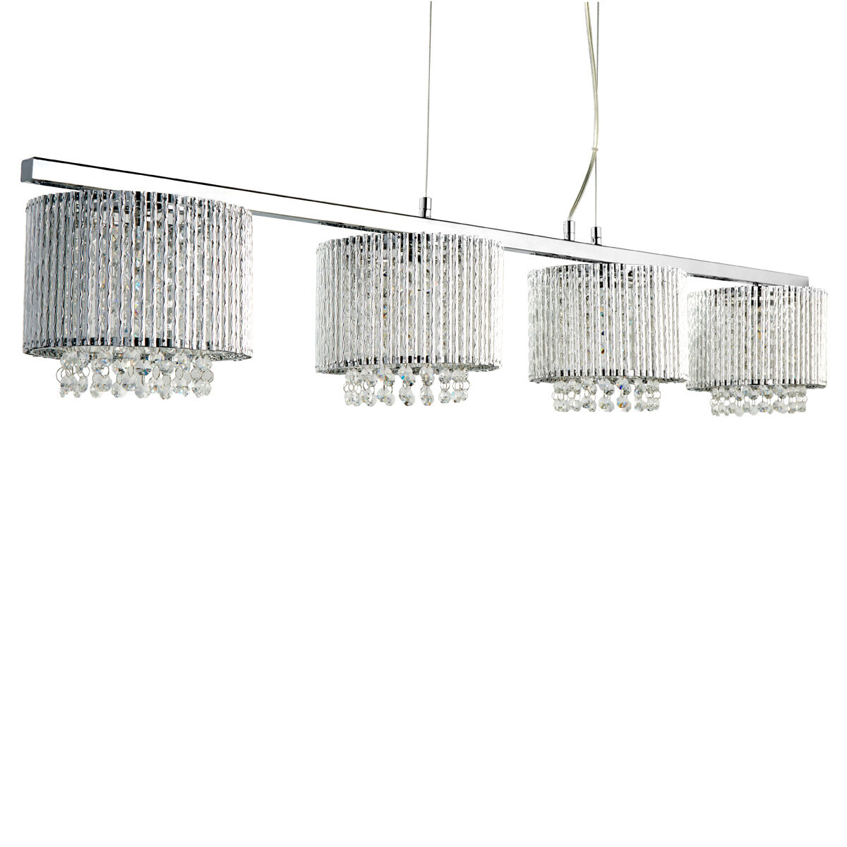 Suspension classique Lampe à suspendre pour la salle à manger en chrome