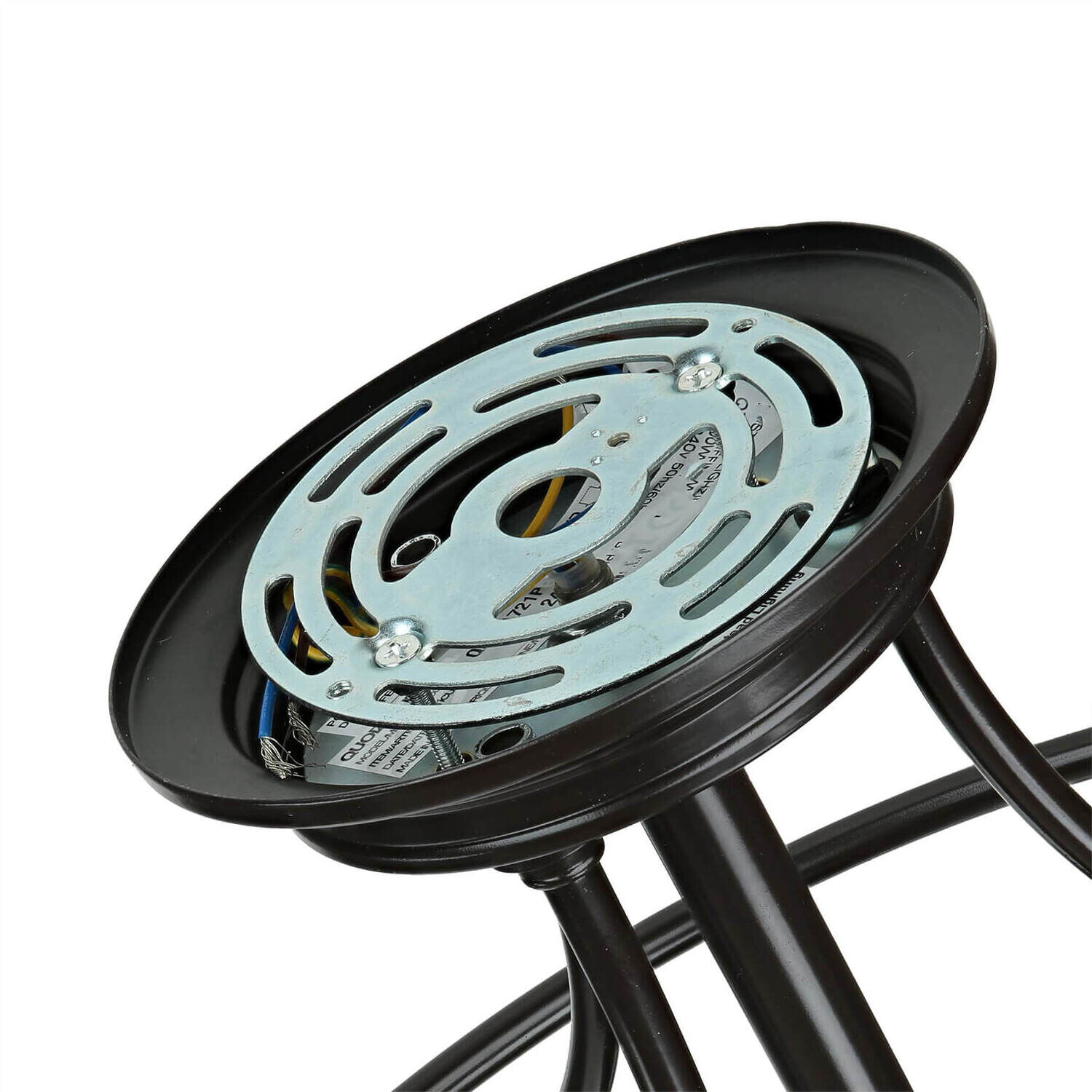 Plafonnier ASPERO Bronze Ø43cm Lampe de couloir Maschine, Sprach, Rad