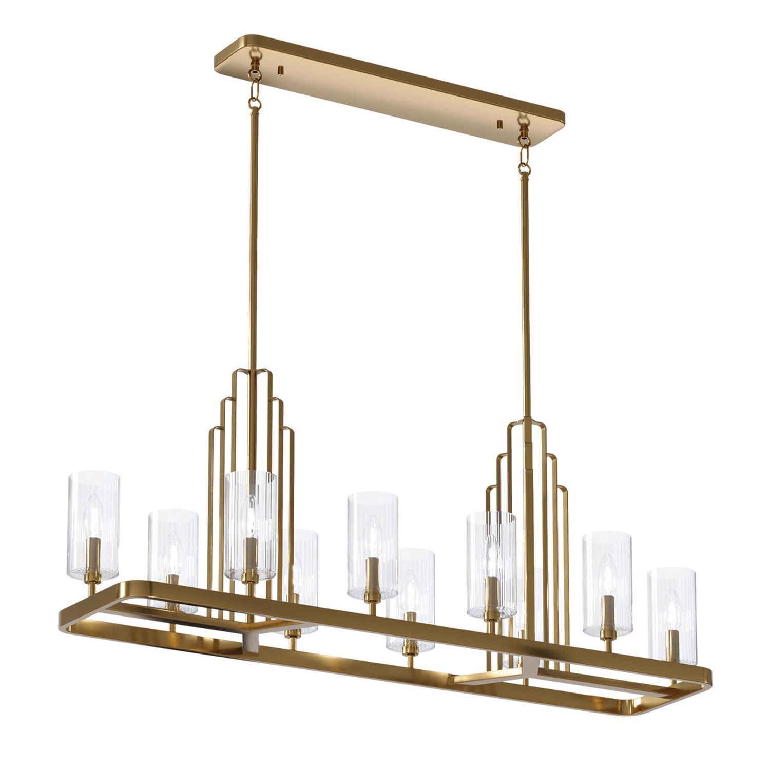 Suspension Table de salle à manger 113,7 cm de long grand Art Nouveau