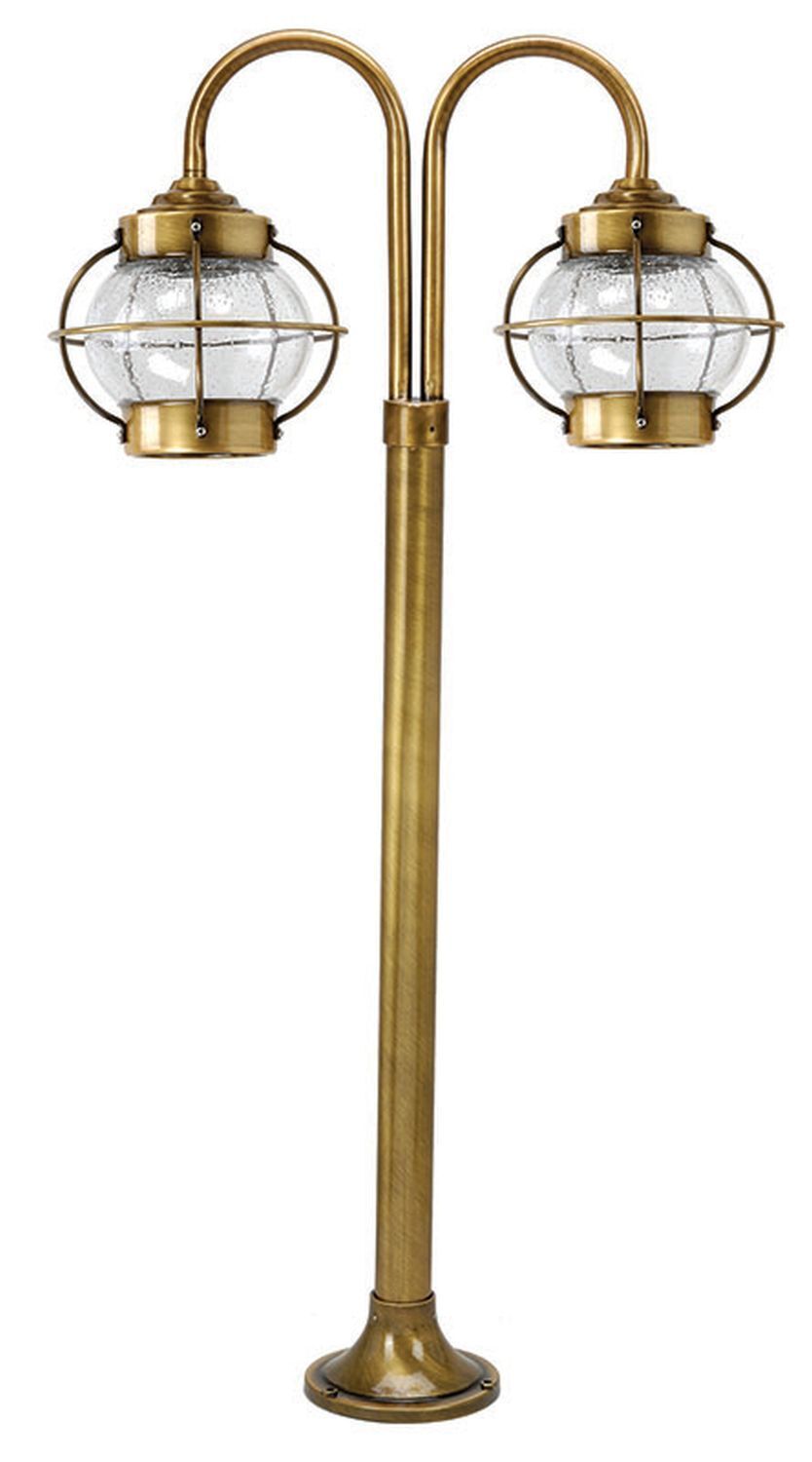 Lampadaire extérieur laiton Maritim H:85cm jardin