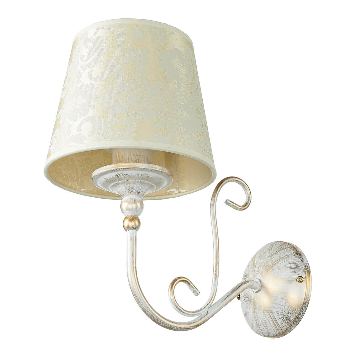 Applique murale shabby motif baroque GANARA Lampe, Lampenschirm