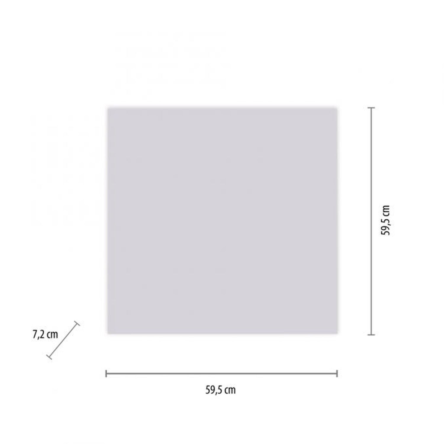 LED Deckenleuchte Dimmer 40 W 3600 lm Fernbedienung Seite, Text