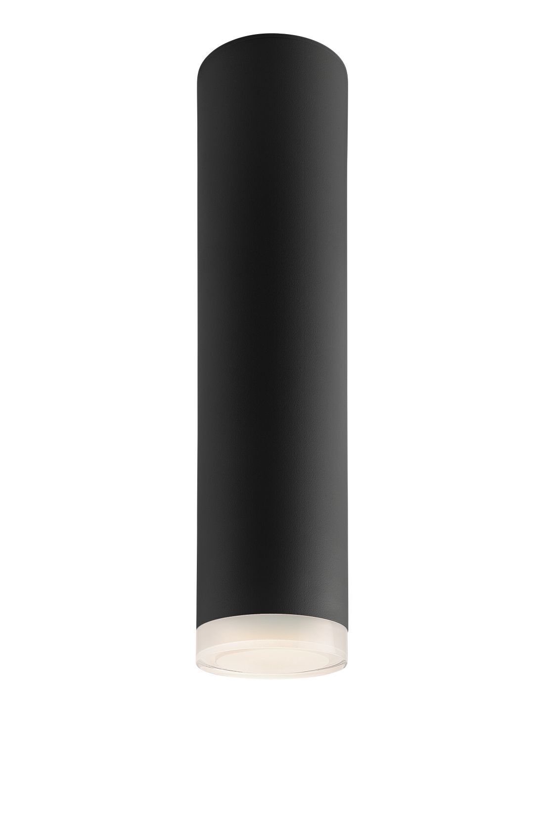 Lampe Spot Noir Moderne ronde Lampe en aluminium