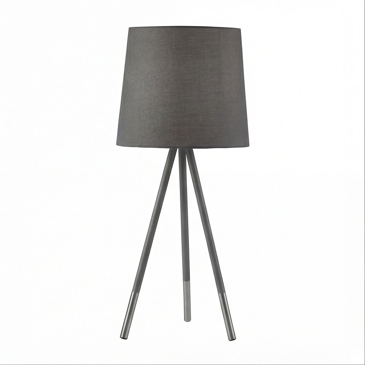 tischlampe-grosse-tischlampe-tischlampe-wohnzimmer-elizabeth-1x-e14-bis-7-w-silber-matt-grau-skandinavisch-01 Lampe, Stehlampe, Dreibein, Grau, Schirm