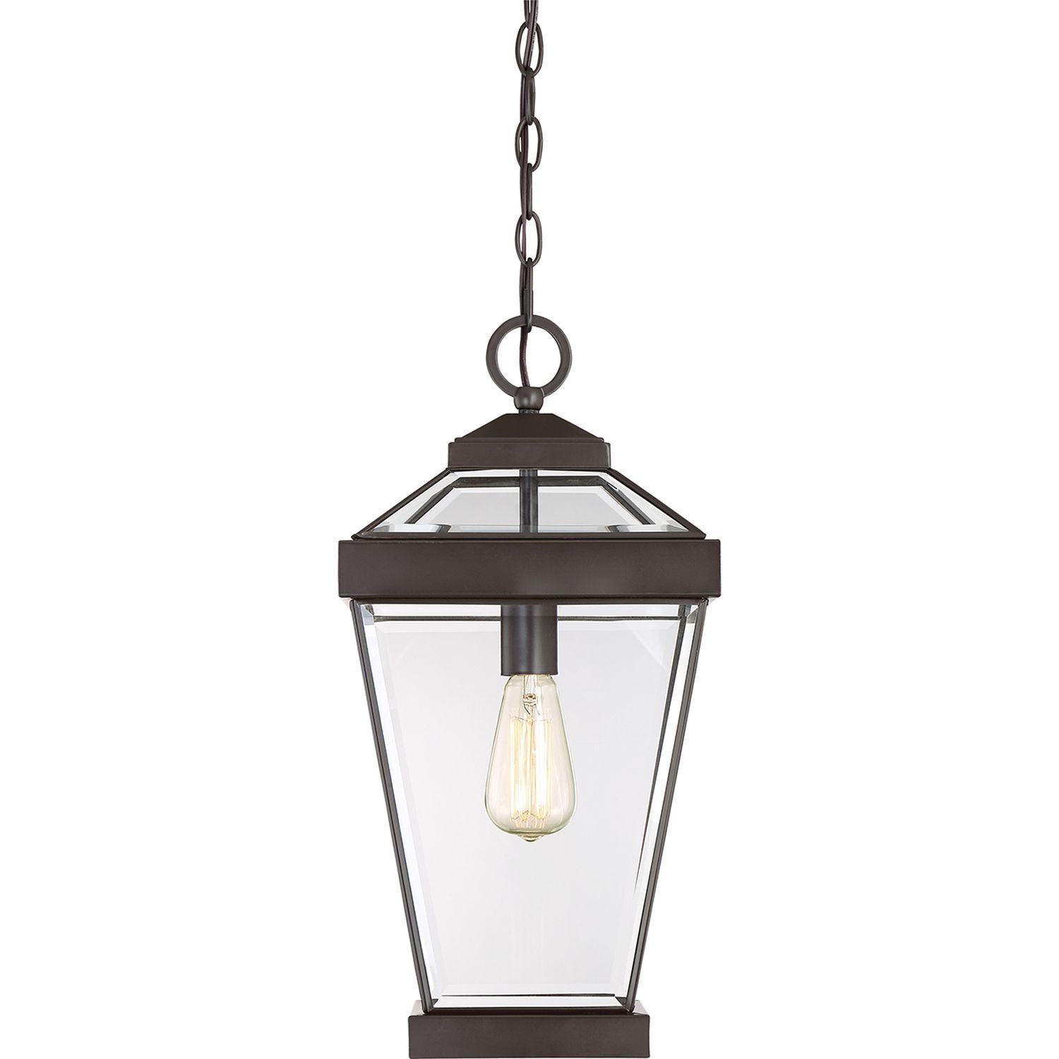 Lampe à suspendre extérieure E27 en bronze Vintage Rustique