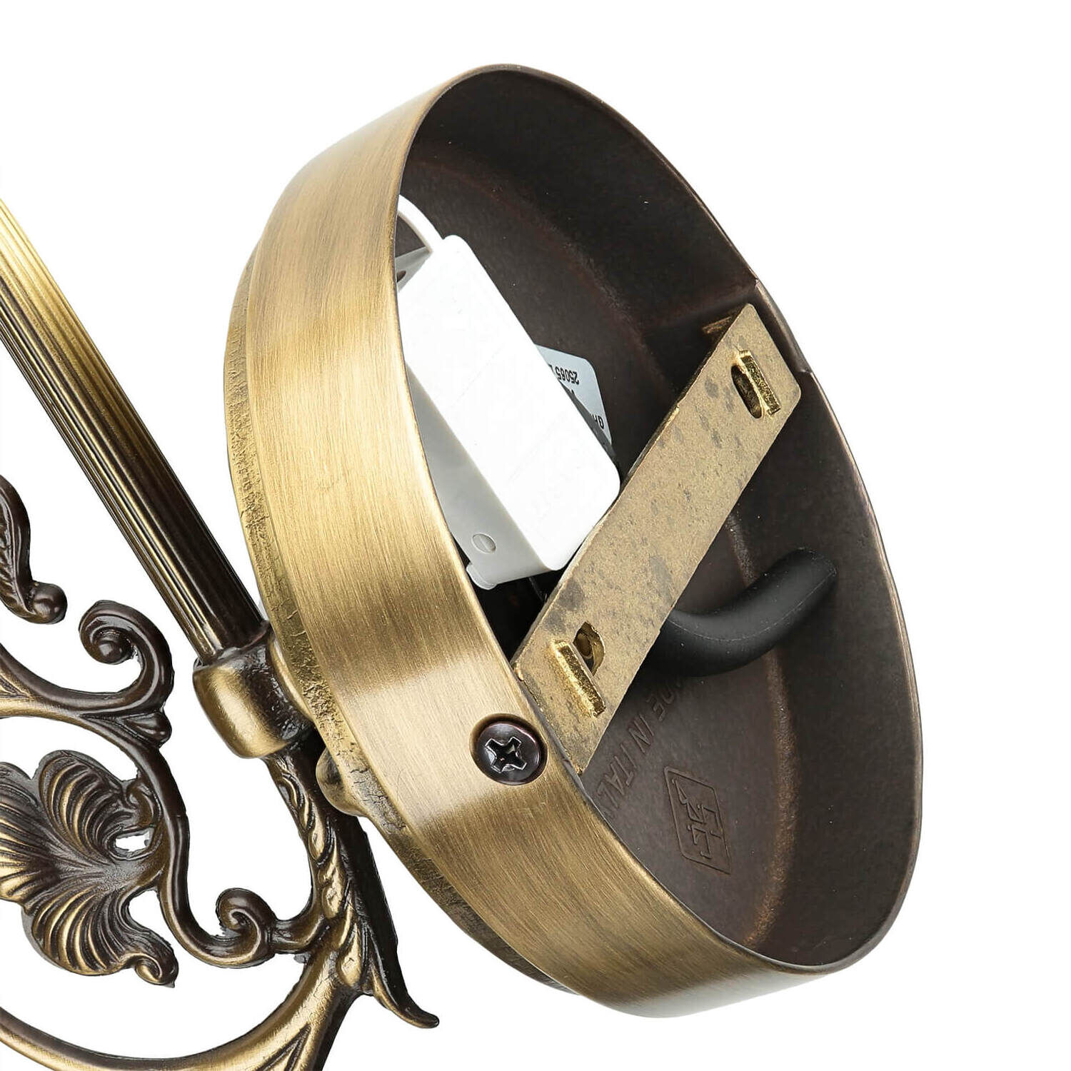 Wandleuchter Simona Weiß Bronze, Zubehör, Armreif, Schmuck