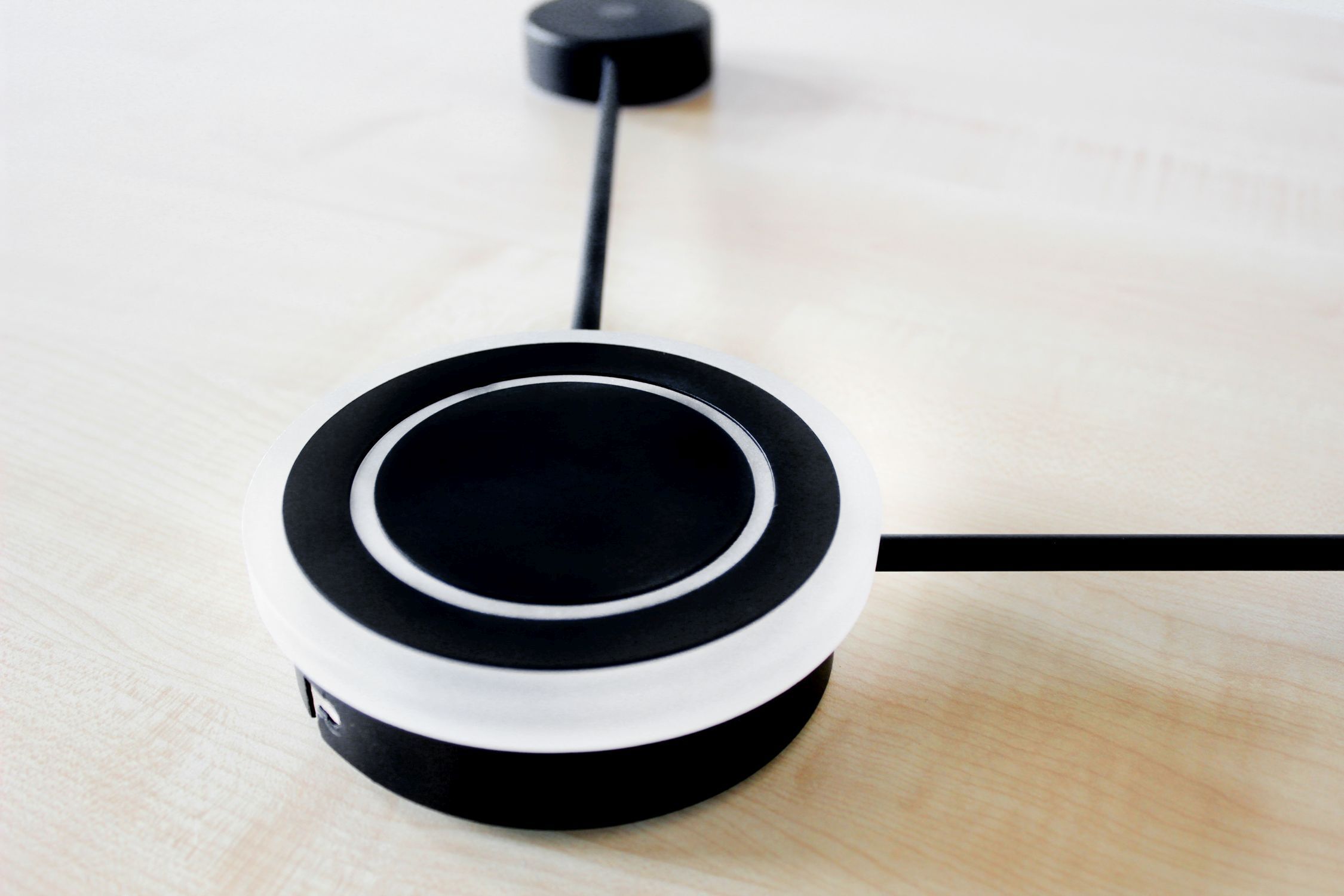 LED Wandlampe Aluminium dimmbar H:44 cm 3000 K Schwarz kopfhörer, ohrenmuscheln, studio, over-ear, kabel