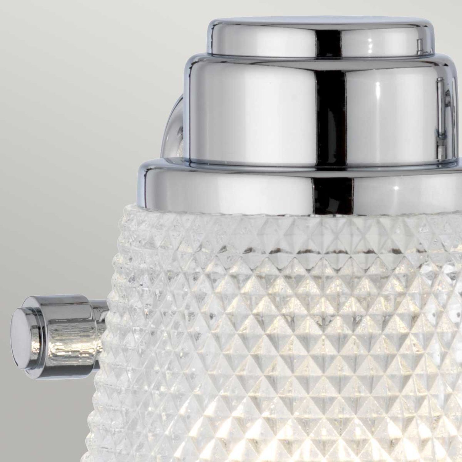 Luminaire de salle de bain mural IP44 54,5 cm de large avec 3x G9 LED Flasche, Shaker